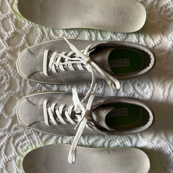 Rothy's The Lace Up — Women's Size 10 in Gray - Picture 3 of 10